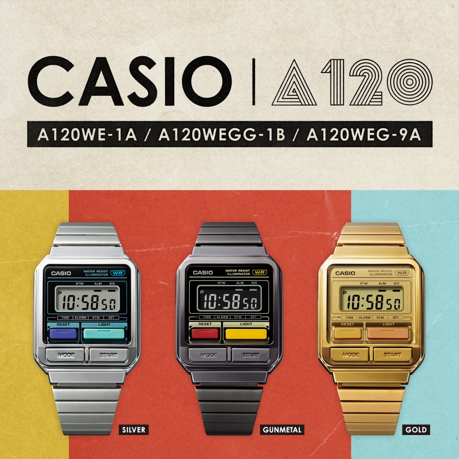 Men CASIO | A120Wegg-1Bdf