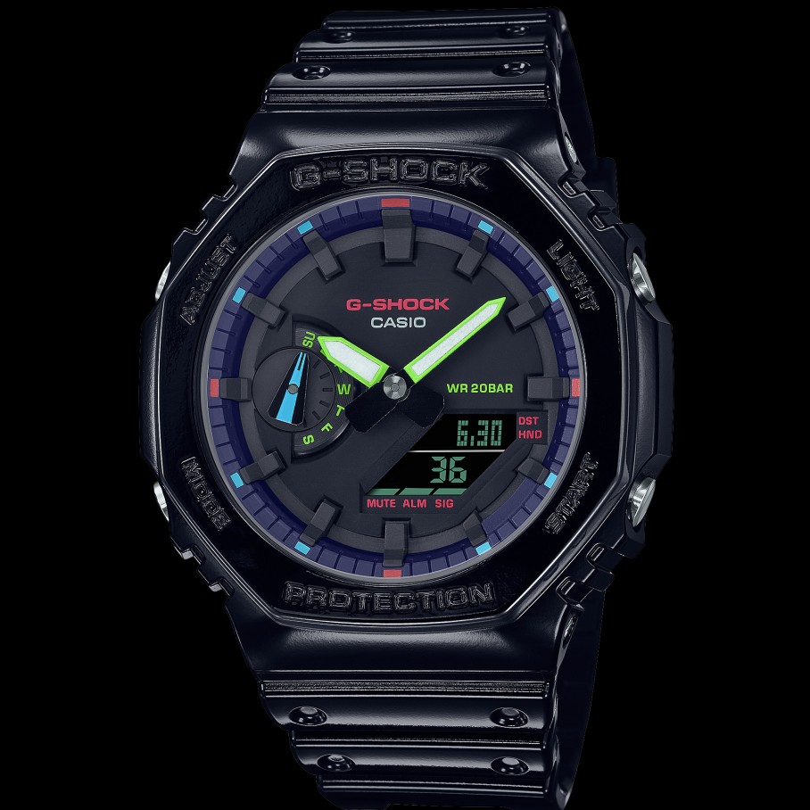 Men CASIO G-SHOCK | Ga-2100Rgb-1Adr